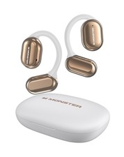 Monster Open Free AC100 Open Ear Bluetooth 5.3 Headphones, Wire... FAST USA SHIP