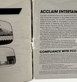 Rambo Original Manual (Nintendo | NES) (Authentic) - 1988