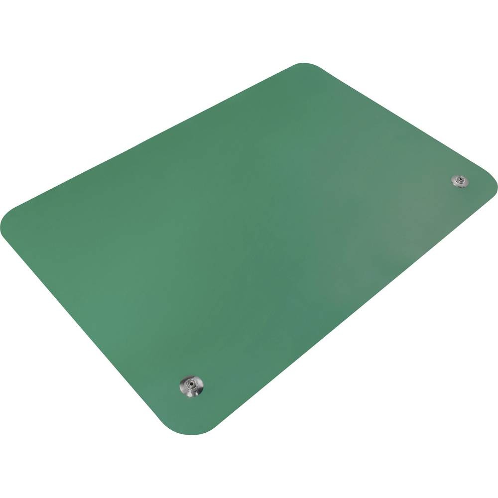 Tapis antistatique de table ESD vert Quadrios 60 mm x 40 mm tapis de soudage