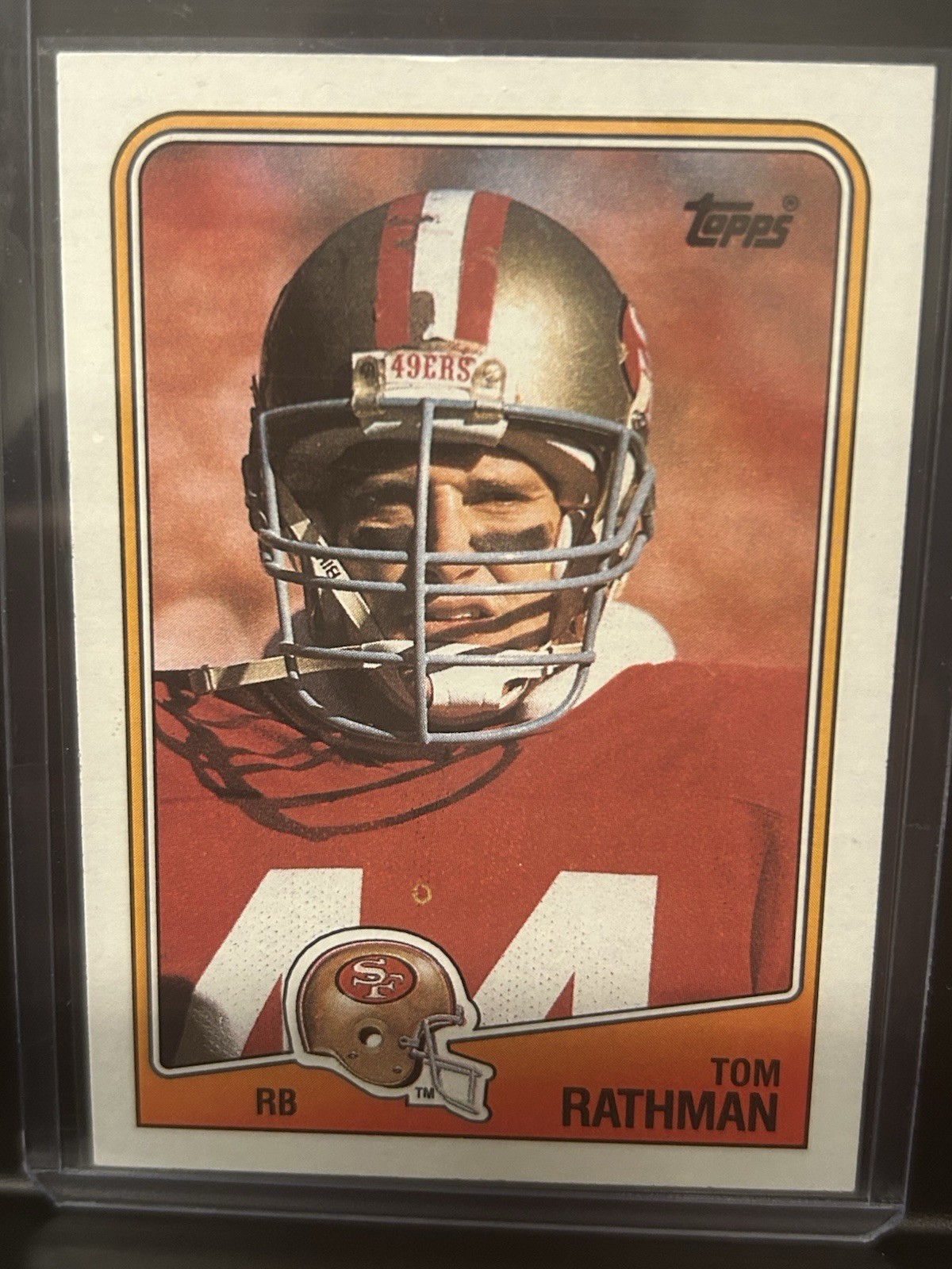 1988 Topps - Tom Rathman #41 (RC)