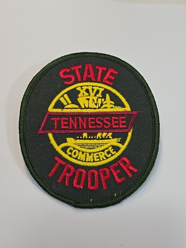 Tennessee State Trooper Iron-on Patch