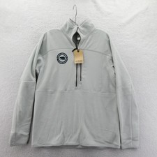 Ouray Fleece Pullover Mens Large Gatlinburg Tennessee Gray Quarter Zip Polyester