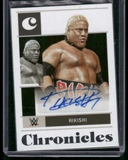 RIKISHI 2022 Panini Chronicles WWE Auto Autograph #CS-RKI