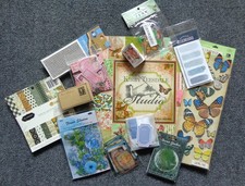 Lot of Scrapbooking Ephemera Paper Stickers Junk Journaling Crafts