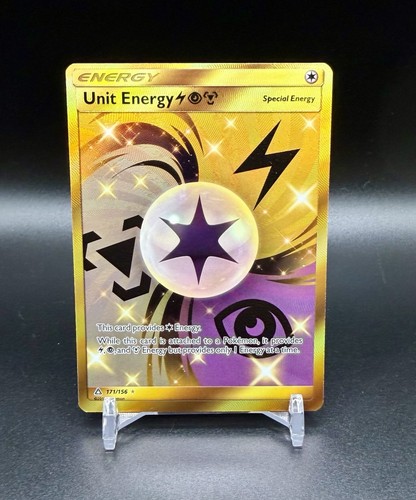 Unit Energy - 171/156 - Gold Secret Rare - Ultra Prism - Pokemon Card