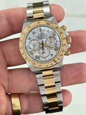 Rolex Daytona Zenith Custom Mother Of Pearl Roman Dial on Oyster 16523