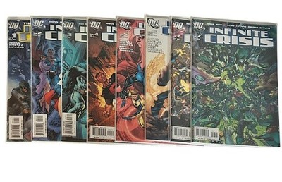 INFINITE CRISIS Issues 1-7 DC Comics 2005-2006 Johns Jimenez Perez Blue Beetle