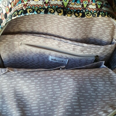 Sakroots Rockaway Elephant/Tribal Backpack Laptop s-l400.jpg main image 3
