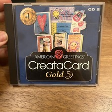 American Greetings CreataCard Gold 5 Disc 2 PC CD ROM