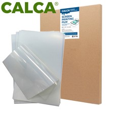 100 Sheets 8.5" x14" Waterproof Milky Inkjet Transparency Film Screen Print
