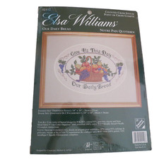 Give Us This Day Our Daily Bread Counted Cross Stitch Kit Elsa Williams #401-2
