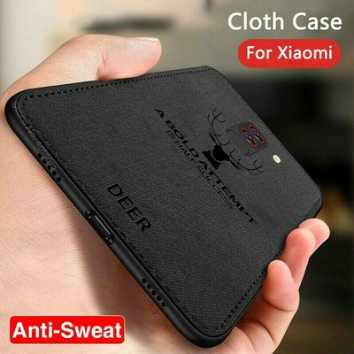 Case For Xiaomi Redmi Note 12 4G 11E POCOX5 Shockproof Fabric Leather Back Cover