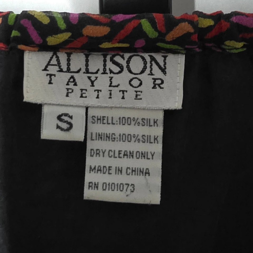 Falda De Colección Allison Taylor Talla Pequeña Seda con Volantes Multicolor Groovy Sprinkles Foto 3 de 4