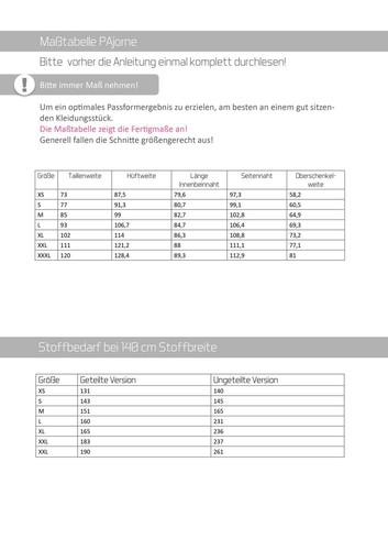 Patrón de corte kibadoo pantalones de sudadera PAjorne - Imagen 2 de 2