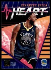 2018-19 DONRUSS ALL HEART PRESS PROOF DRAYMOND GREEN GOLDEN STATE WARRIORS #6
