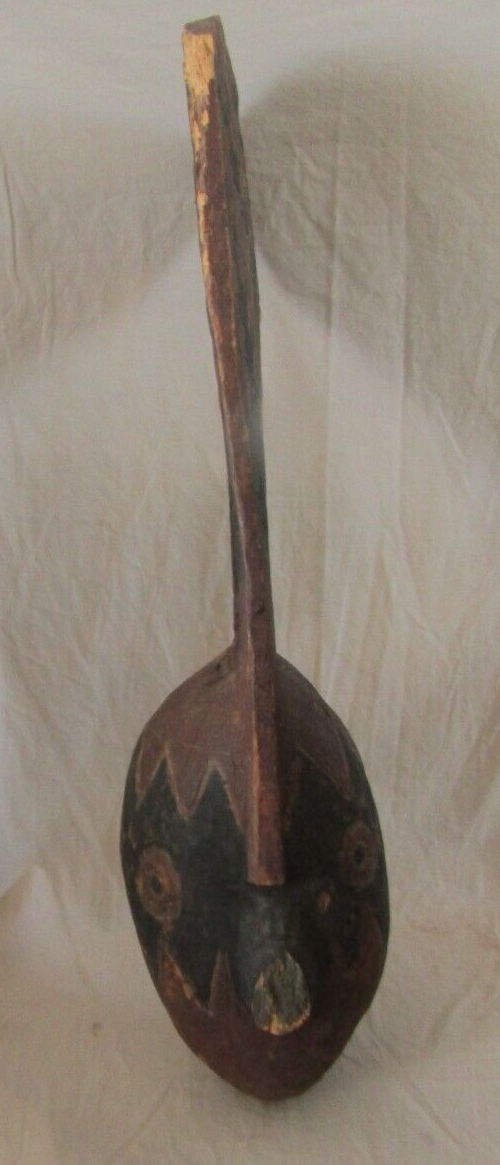 Masque africain Burkina Faso Moaga genié de la brousse 70cm Mossi