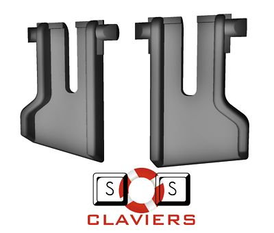 Pieds De Rechange Pour Clavier Logitech G815 - Support D'inclinaison Neuf, Noir