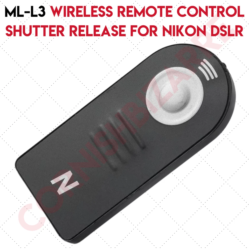 ML-L3 WIRELESS REMOTE CONTROL FOR NIKON D3400 D3300 D3200 D5300 D5200 D5100 - UK - Image 4 of 4