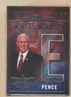 Mike Pence E 2020 Decision Series 2 Road To White House Letters Preview 3/5