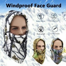 Winter Windproof Fleece Neck Warm Hood Balaclava Ski Face Mask for Cold Weather