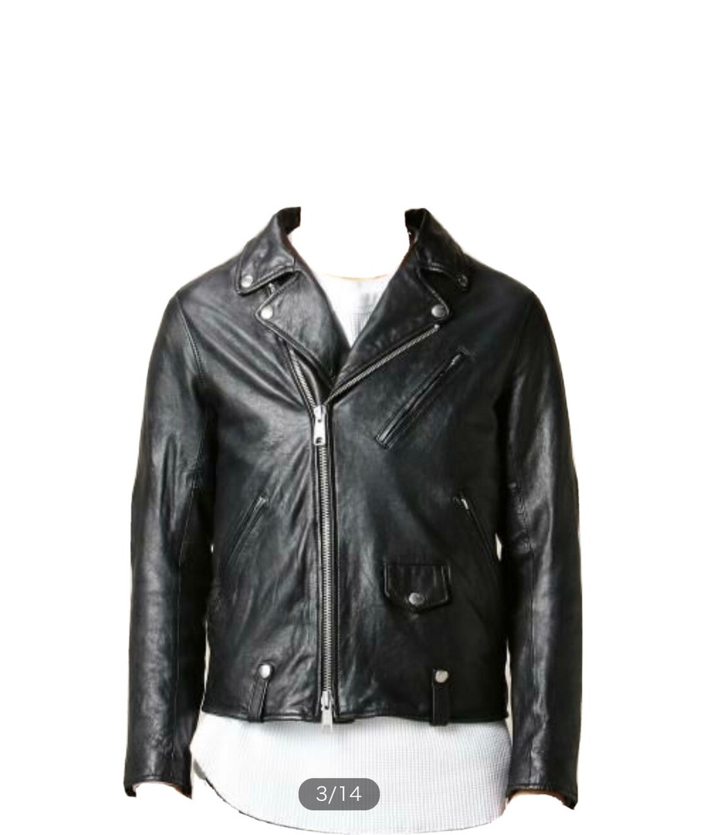 Beauty & Youth United Arrows lambskin Leather Jack Size Small NWT