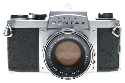 Asahi Pentax S2 35mm SLR Camera Auto-Takumar 1:2/55 Lens | eBay