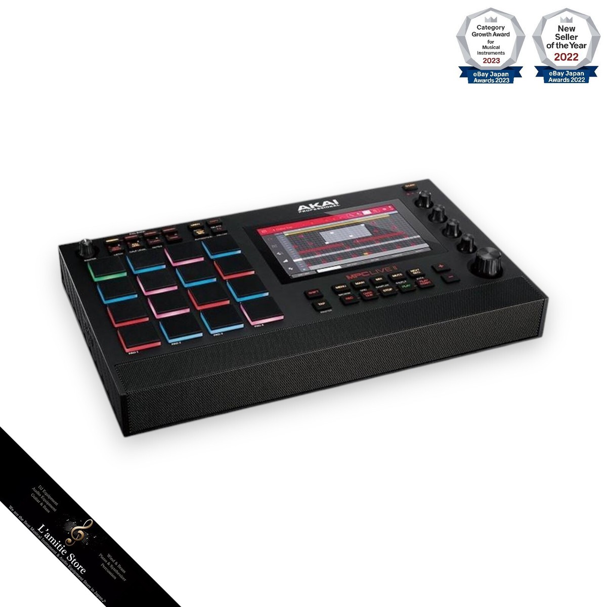 パーカッション・打楽器 AKAI MPC LIVE II MPC Live II with Built-In Monitors | Akai Pro