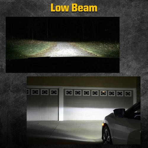 H11 H9 LED Headlight Super Bright Bulbs Kit 8000K White 330000LM High/Low Beam - Picture 7 of 17