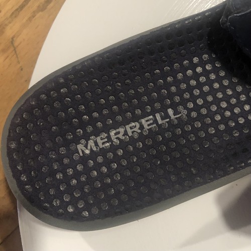 Merrell Sandspur Damen-Sandalen Größe 10 blau Leder Riemchen Komfort Outdoor Sport - Bild 11 von 12