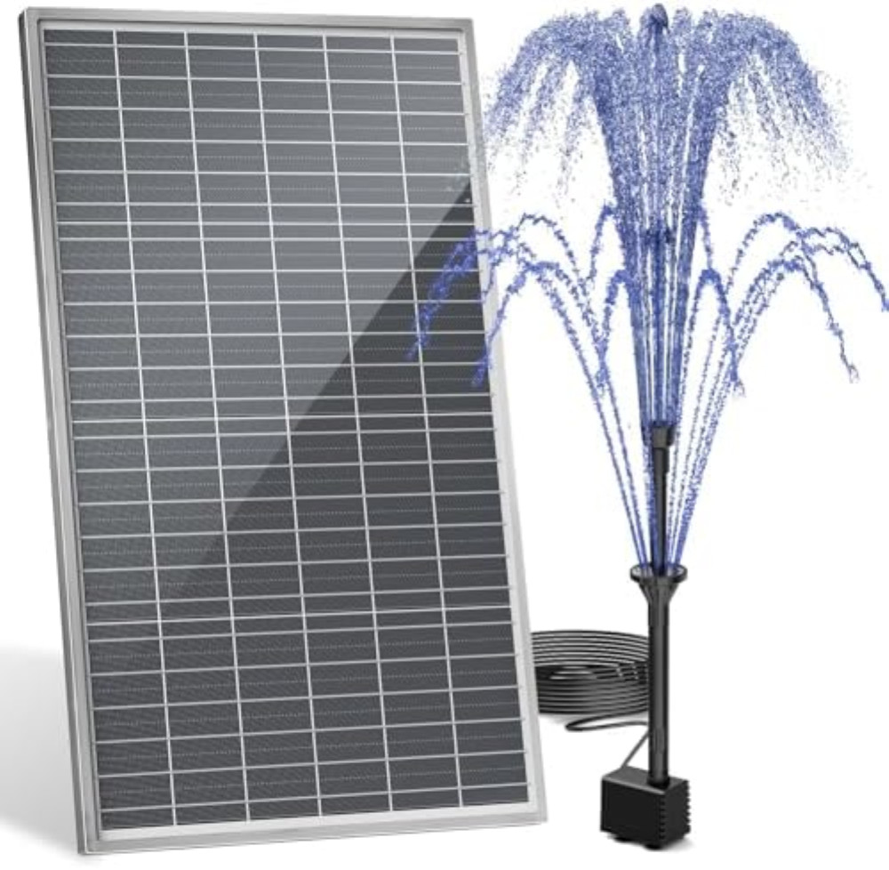 Offerta Fontana Solare AMZtime 20W | Kit Pompa Solare Esterni 2024