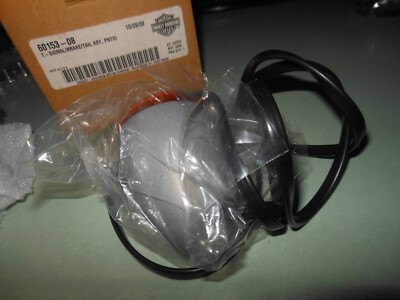 You 08 and Newer Harley FXCW Softail Rocker Satin Rear Turn Signal