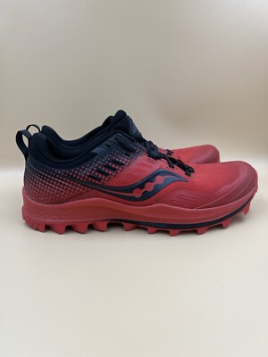 Saucony Peregrine 10 ST Men s Trail Running Shoes Red Size 8.5