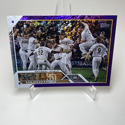 2023 Topps Series 2 - San Diego Padres - PURPLE FOIL PARALLEL /799 - #655