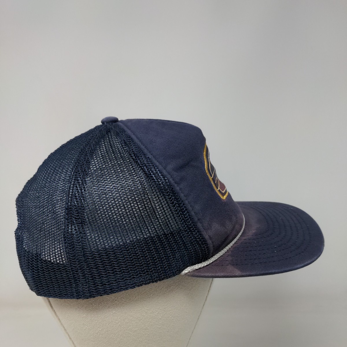 O'Neill Since 1952 Snapback Trucker Hat Blue One Size Mid Profile
