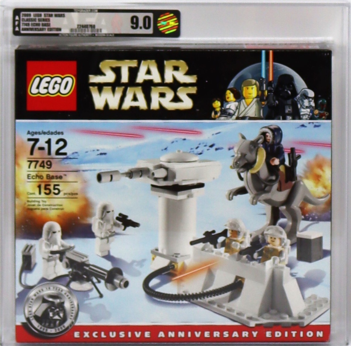 LEGO Star Wars Echo Base 7749 AFA Graded 9.0 | eBay