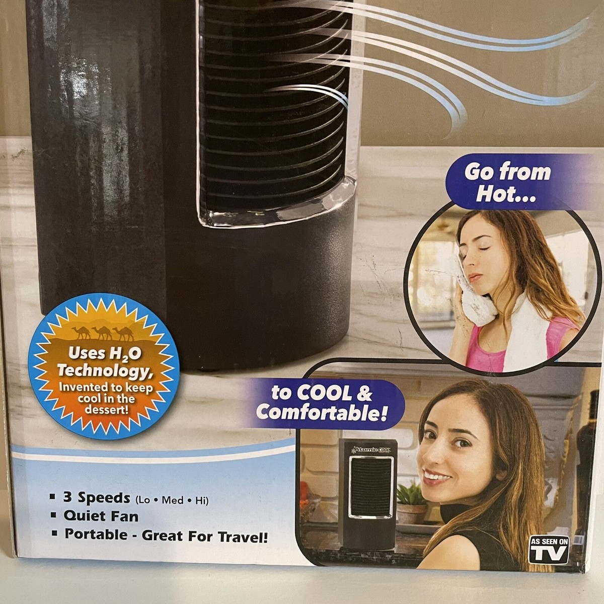 Portable Air Atomic Cool Portable Cooler New Atomic Cool Portable
