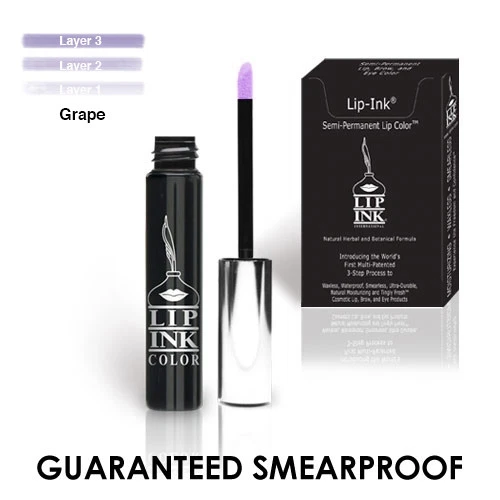LIP-INK® Organic Vegan 100% Smearproof Trial Lip Kit - Grape