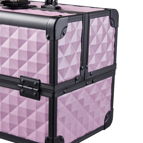 Aluminium XL Large Storage Beauty Box Make up Nail Jewelry Cosmetic Vanity Case - Picture 76 of 96