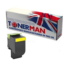 Toner for Lexmark XC2130 XC2132 24B6010 3,000 pages Yellow UK Reman.