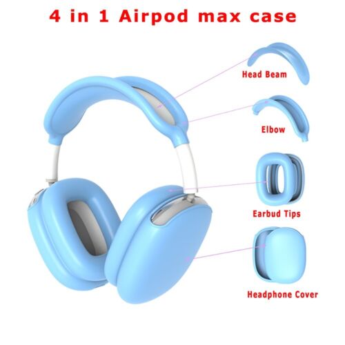 High Grade Case Cover for AirPods Max Ear Pad Ear Cups Cover Headband Case Cover - Picture 3 of 15