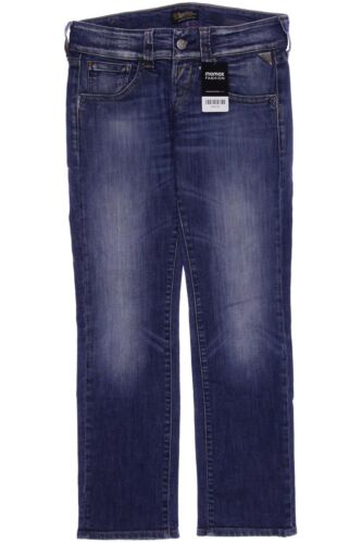 Replay Jeans Damen Hose Denim Jeanshose Gr. W28 Baumwolle Marineblau #56b1h5b - Bild 1 von 5