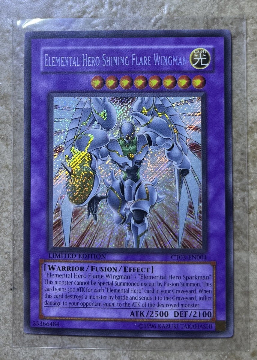 yugioh elemental hero cards for sale Amazon.com: YuGiOh Legendary Collection 2 Single Card Elemental HERO Flame  Wingman LCGX-EN045 Secret Rare : Toys & Games
