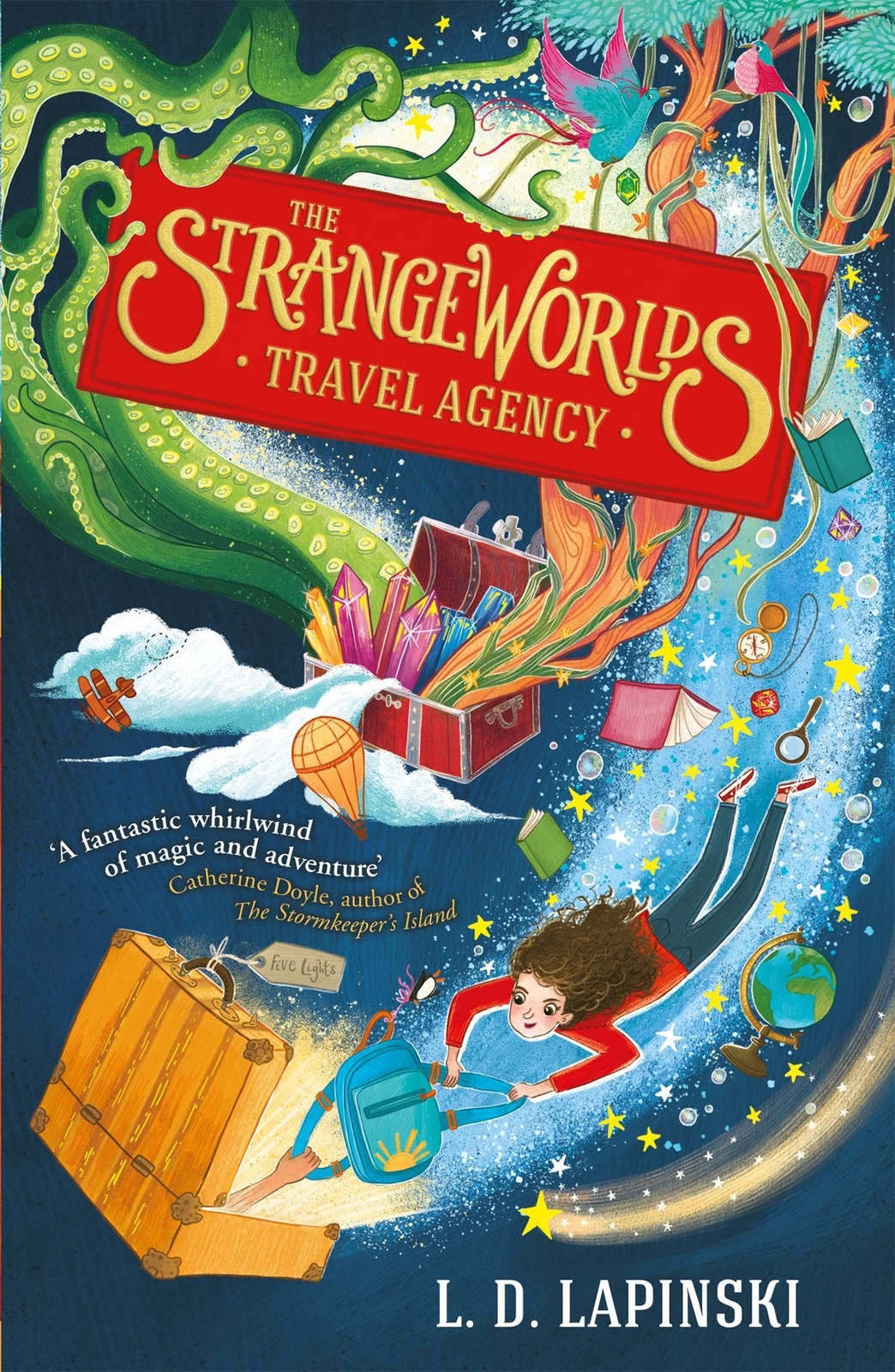 Thumbnail - The Strangeworlds Travel Agency | Book 1 | L. D. Lapinski |