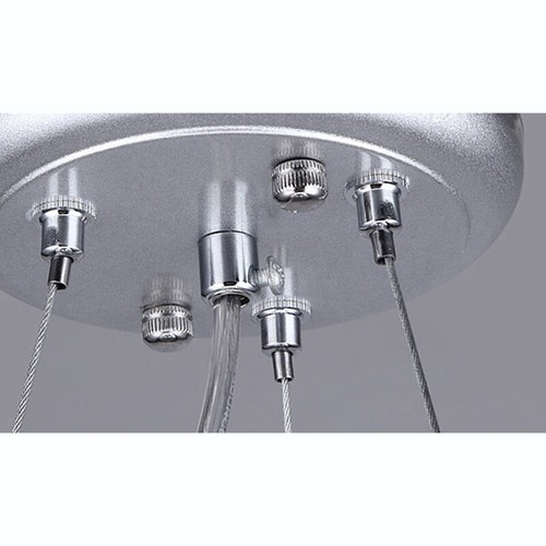 6 Lights UFO Shape Chandelier Lamp Astronomy Space Ceiling Light for Boys Room - Picture 10 of 12