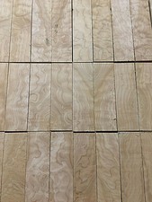 Quilted Big Leaf Oregon maple bookmatched scales sets AAA figure 120-145mm