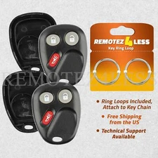 2 for 2002 2003 2004 2005 2006 2007 2008 2009 GMC Envoy Remote Shell Case Cover