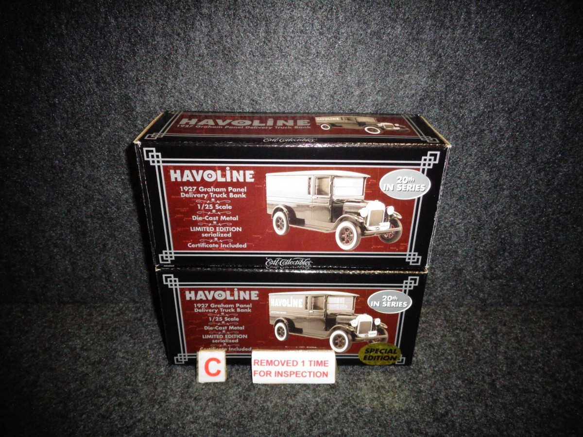 TEXACO 1927 GRAHAM PANEL DELIVERY TRUCK REG & SPECIAL SET 2003 #20