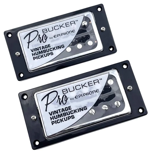 Epiphone Open ProBucker Alnico II Classic Vintage HUMBUCKER Pickups Chrome