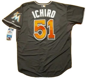 miami marlins ichiro jersey