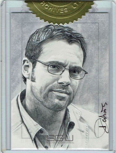 Stargate Universe Season 1 - 2010 David Desbois 6 Case Sketch Incentive - Shanks